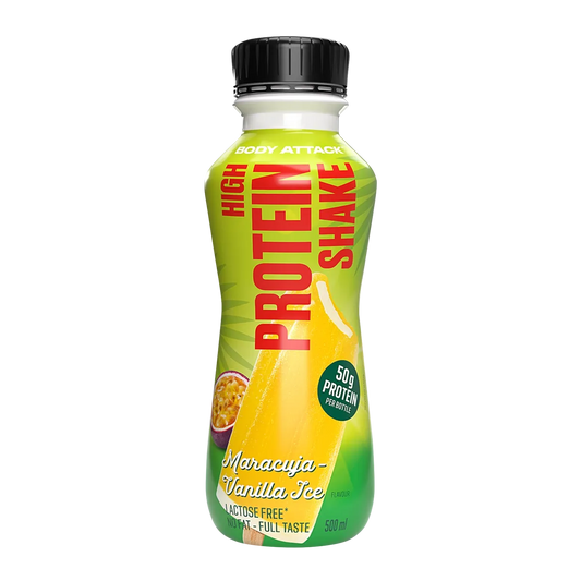 Body Attack High Protein Shake 12x500ml