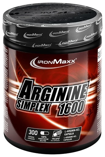 IronMaxx Arginin Simplex Kapseln 300 Stk.