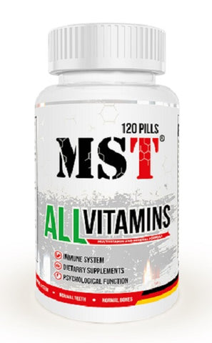MST - All Vitamins 120 Tabl. 