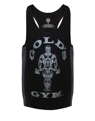 Gold´s Gym GGVST010 - Tonal Panel Stringer - black/charcoal