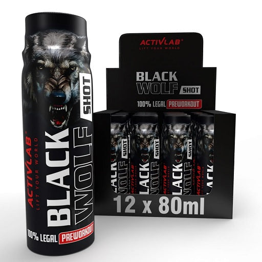 Activlab Black Wolf Shot Preworkout 12x80ml