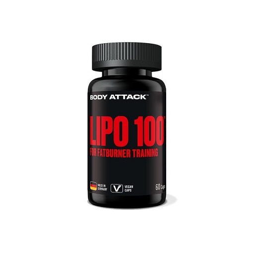 Body Attack Lipo 100 Kapseln 60 Stk.