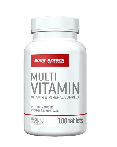 Body Attack Multi Vitamin Tabletten 100 Stk.
